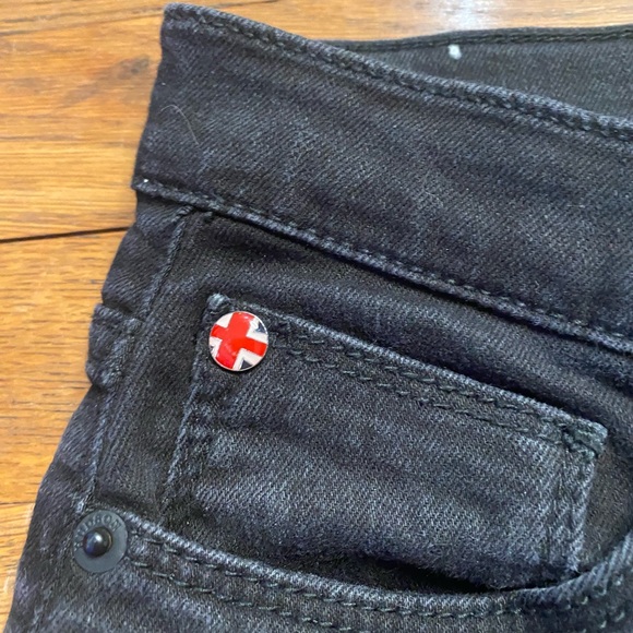 HUDSON Natalie Skinny Black Jeans size 27 - Picture 11 of 11